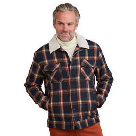 Blouson sherpa, Tour de poitrine : M (96/100), Couleur : Marron, par l’Homme Moderne.