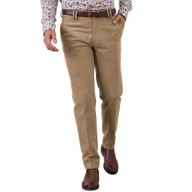 Pantalon coton premium, Taille : 44, Couleur : Beige, par l’Homme Moderne.