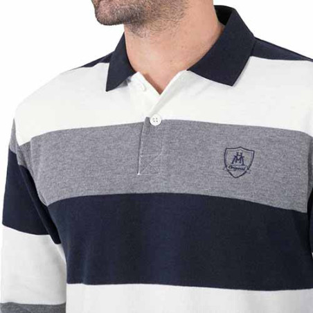 Pull-polo rayures rugby