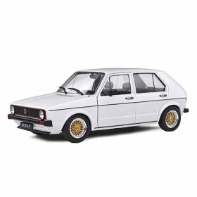 Golf Volkswagen L White Custom 1983, par l’Homme Moderne.