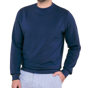 Sweat confort, Tour de poitrine : M (96/100), Couleur : Marine, par l’Homme Moderne.