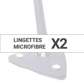 Lingettes microfibre - les 2, par l’Homme Moderne.