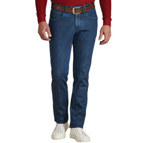 Jean thermo-stretch , Taille : 46, Couleur : Bleu, par l’Homme Moderne.