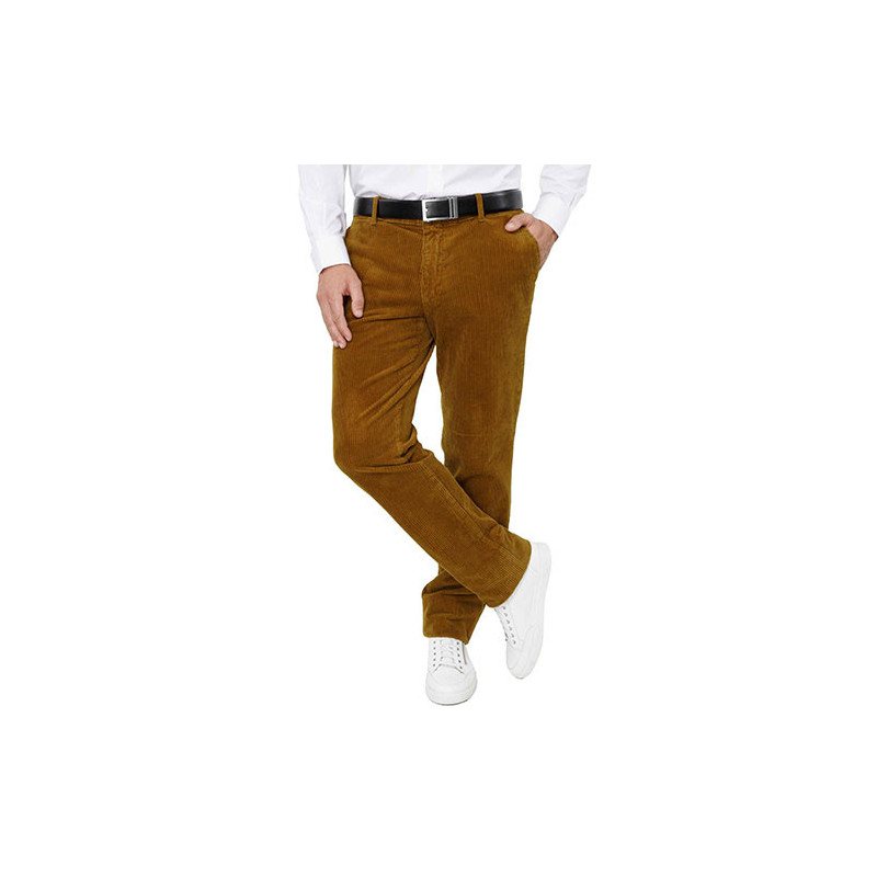 Pantalon velours camel