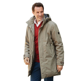 Parka thermique imperméable , Tour de poitrine : M (96/100), Couleur : Gris, par l’Homme Moderne.