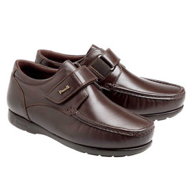 Chaussures scratch pieds sensibles, Pointure : 39, Couleur : Marron, par l’Homme Moderne.