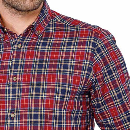 Chemise flanelle écossaise