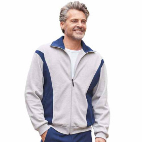 Veste confort Magic-care®, Tour de poitrine : M (96/100), Couleur : Gris/Marine, par l’Homme Moderne.