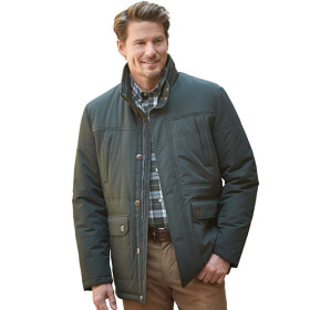 Parka thermique Sologne, Tour de poitrine : 3XL (128/132), Couleur : Kaki, par l’Homme Moderne.