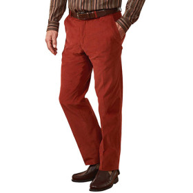 Pantalon velours confort+, Taille : 42, Couleur : Tomette, par l’Homme Moderne.