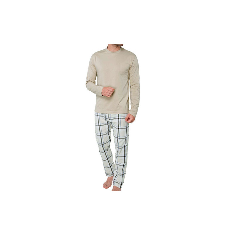 Pyjama carreaux pur coton