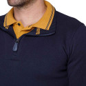 Sweat-polo bicolore