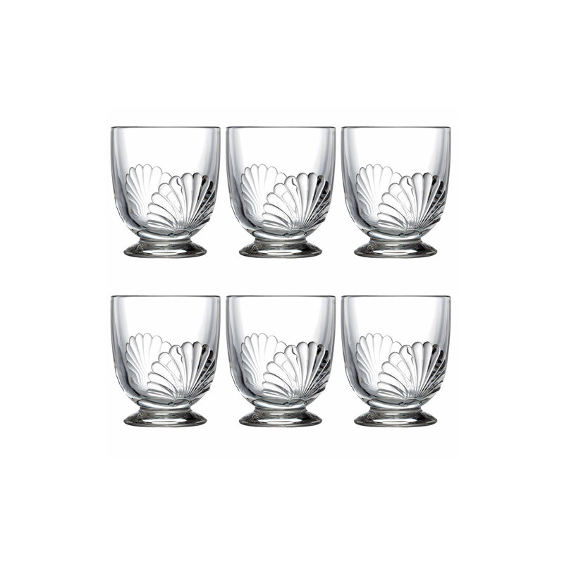 Les 6 verres à eau