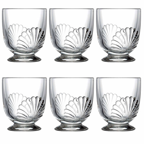 Les 6 verres à eau