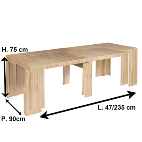 Console/table extensible