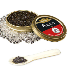 Caviar d’Aquitaine Baerii - Boîte de 30 gr, par l’Homme Moderne.