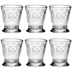 Les 6 verres à eau “ Versailles ”, par l’Homme Moderne.