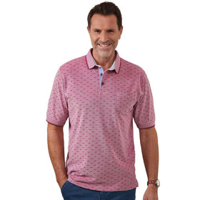 Polo piqué summer, Tour de poitrine : M (96/100), Couleur : Rose, par l’Homme Moderne.