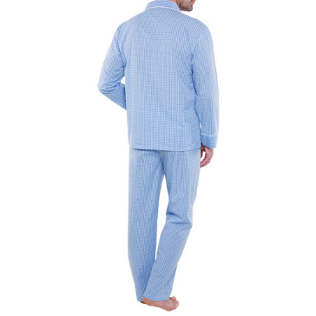 Pyjama coton azur