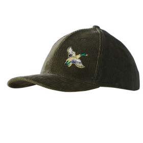 Casquette velours Colvert, par l’Homme Moderne.