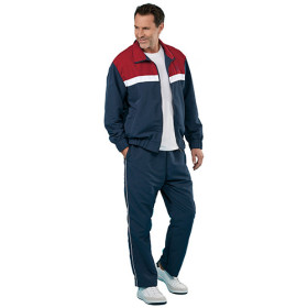 Jogging microfibre, Tour de poitrine : M (96/100), Couleur : Marine, par l’Homme Moderne.