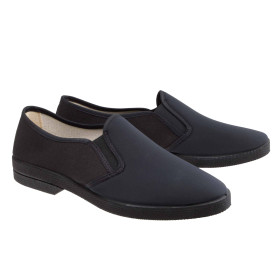 Mocassins hallux confort sain, Pointure : 40, Couleur : Noir, par l’Homme Moderne.