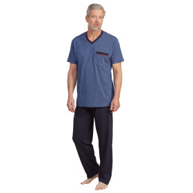 Pyjama Clim-Activ, Tour de poitrine : M (96/100), Couleur : Bleu, par l’Homme Moderne.