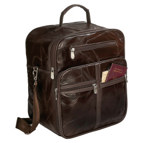 Sac-besace cuir travel, par l’Homme Moderne.