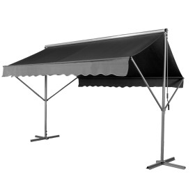 Store-parasol double, par l’Homme Moderne.