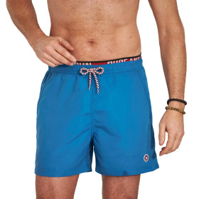 Short de bain Marina Bay uni, Taille : L (46/48), Couleur : Bleu, par l’Homme Moderne.