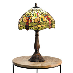 Lampe libellule "Art Nouveau"