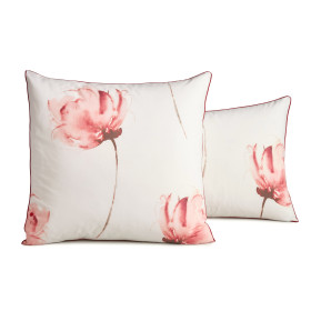 Taie d'oreiller Aquarelle BlanClarence®, Couleur : Rose, Dimension : 50 x 75 cm, par l’Homme Moderne.