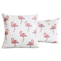 Taie d'oreiller Flamingo BlanClarence®