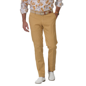 Pantalon toile sunset, Taille : 40, Couleur : Safran, par l’Homme Moderne.