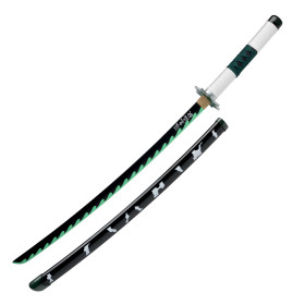 Le katana vert et blanc, par l’Homme Moderne.