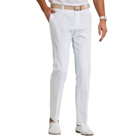 Pantalon blanc Riviera, Taille : 56, Couleur : Blanc, par l’Homme Moderne.