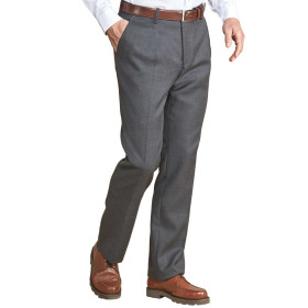 Pantalon laine  Perfect-Line, Taille : 42, Couleur : Gris, par l’Homme Moderne.