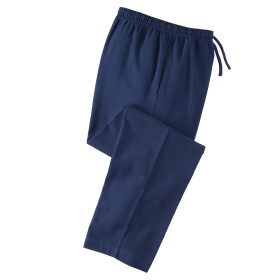 Pantalon détente, Taille : M (42/44), Couleur : Marine, par l’Homme Moderne.