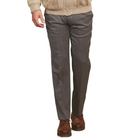 Pantalon laine Excellence, Taille : 42, Couleur : Gris, par l’Homme Moderne.