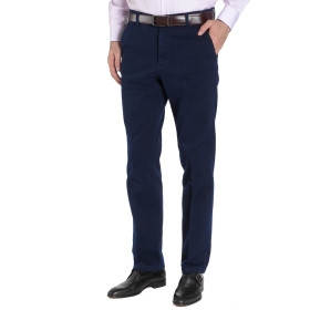 Chino "sur mesure" -..., Taille : 56, Couleur : Marine, par l’Homme Moderne.