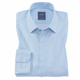 Chemise héritage sans..., Encolure : 47/48, Couleur : Bleu, par l’Homme Moderne.