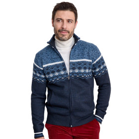 Gilet bleu glacier, Tour de poitrine : M (96/100), Couleur : Bleu, par l’Homme Moderne.