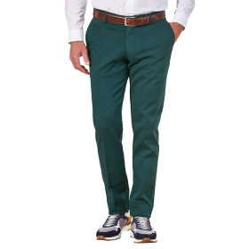 Pantalon gabardine sapin, Taille : 42, Couleur : Vert sapin, par l’Homme Moderne.