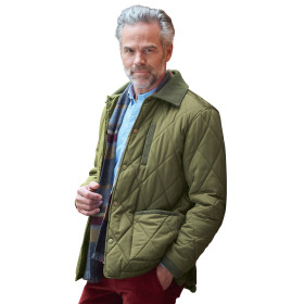 Veste matelassée Harryland, Tour de poitrine : M (96/100), Couleur : Vert, par l’Homme Moderne.