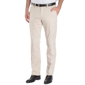 Pantalon coupe confort, Taille : 52, Couleur : Beige, par l’Homme Moderne.