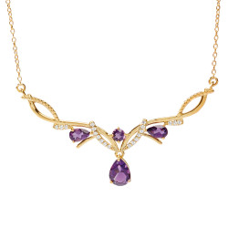 Le collier aux améthystes