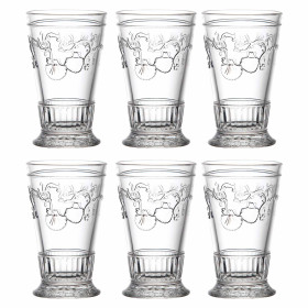 Les 6 grands verres..., par l’Homme Moderne.