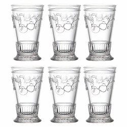 Les 6 grands verres...