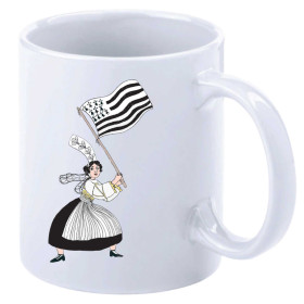 Le mug drapeau Bigoudène, par l’Homme Moderne.