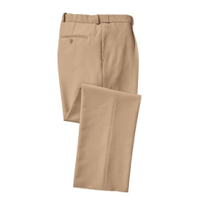 Pantalon Ceinture Confort Beige, Taille : 42, Couleur : Beige, par l’Homme Moderne.